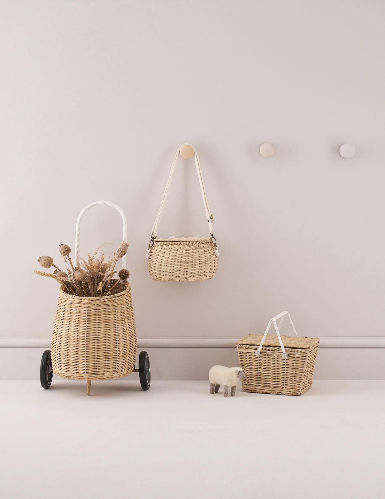 Olli Ella Rattan Original Luggy – Natural