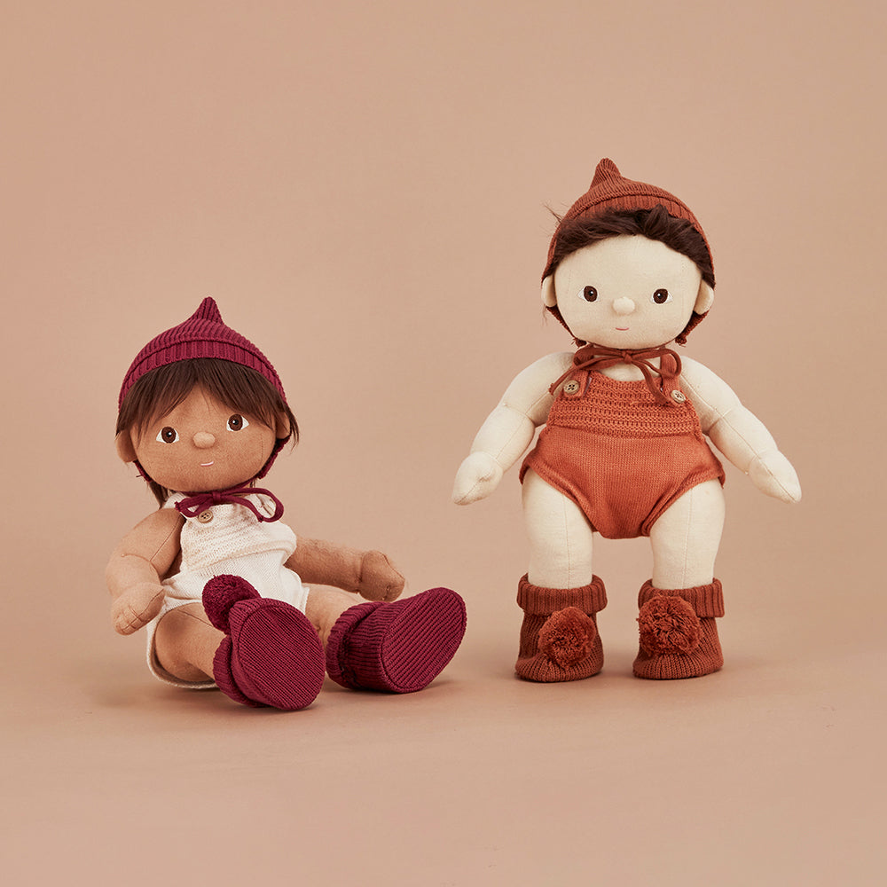 Olli Ella Dinkum Doll Knit Set – Umber