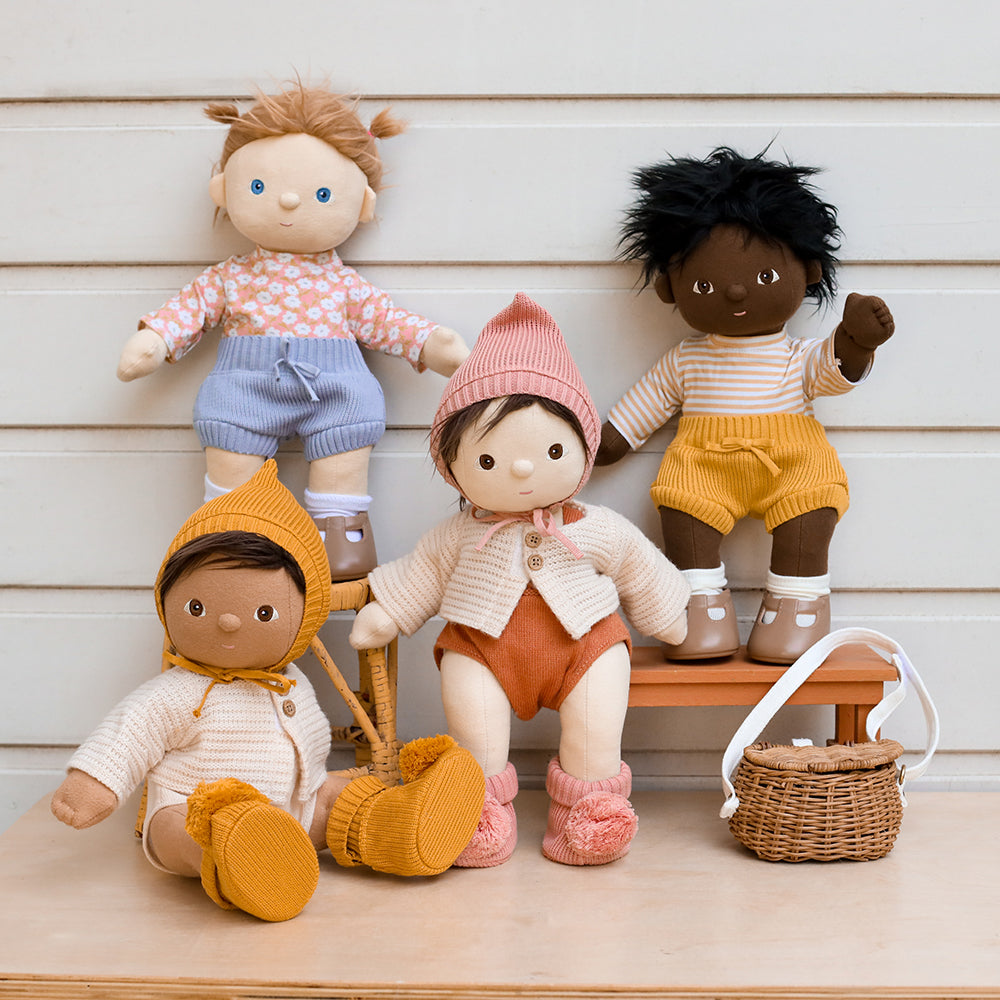 Olli Ella Dinkum Doll Snuggly Set – Posy