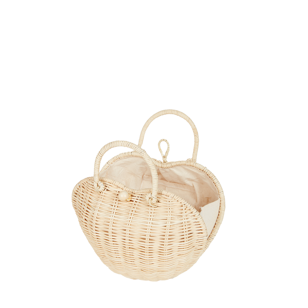 Olli Ella Rattan Luvya Bag – Straw