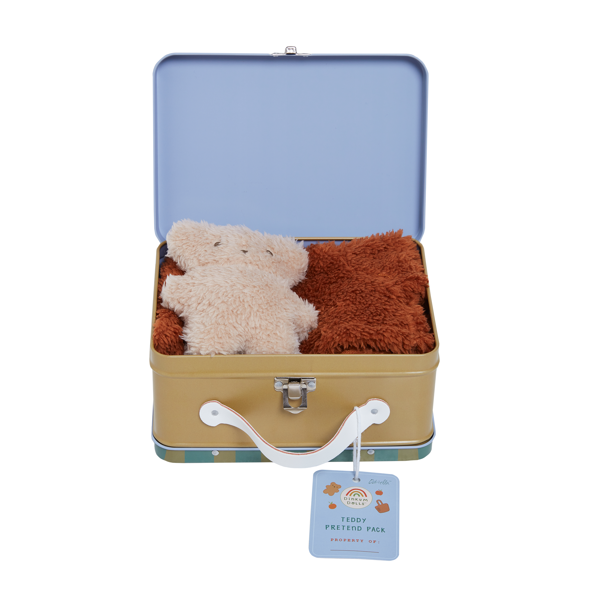 Olli Ella Dinkum Doll Pretend Pack – Teddy