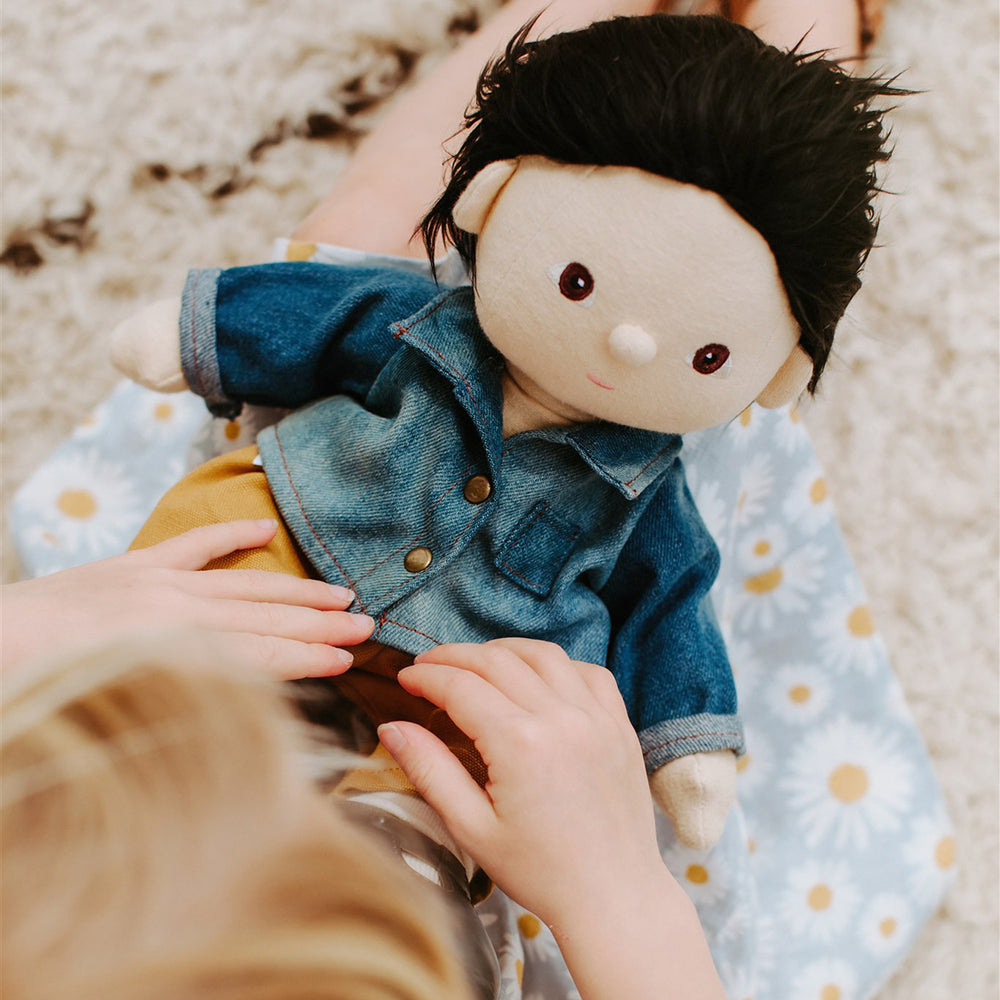 Olli Ella Dinkum Doll Travel Togs – Sage