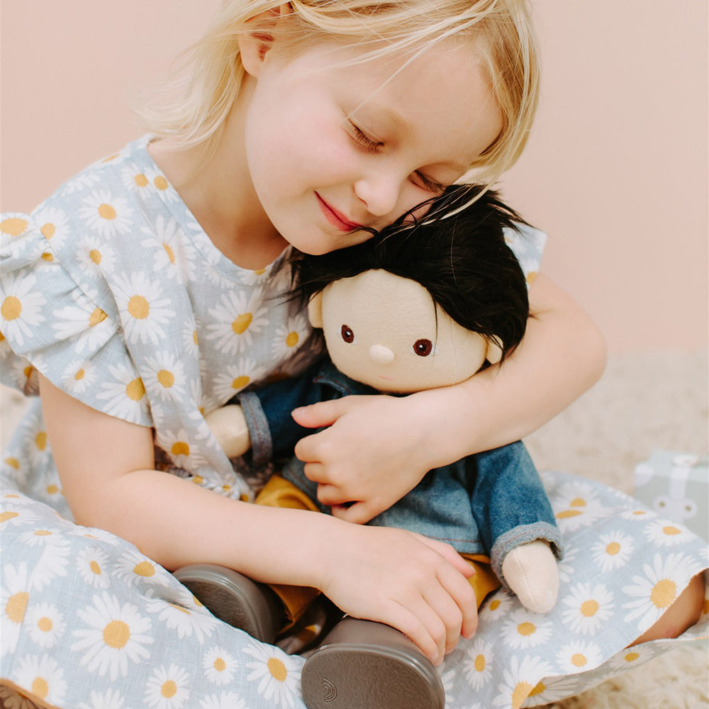 Olli Ella Dinkum Doll Travel Togs – Sage