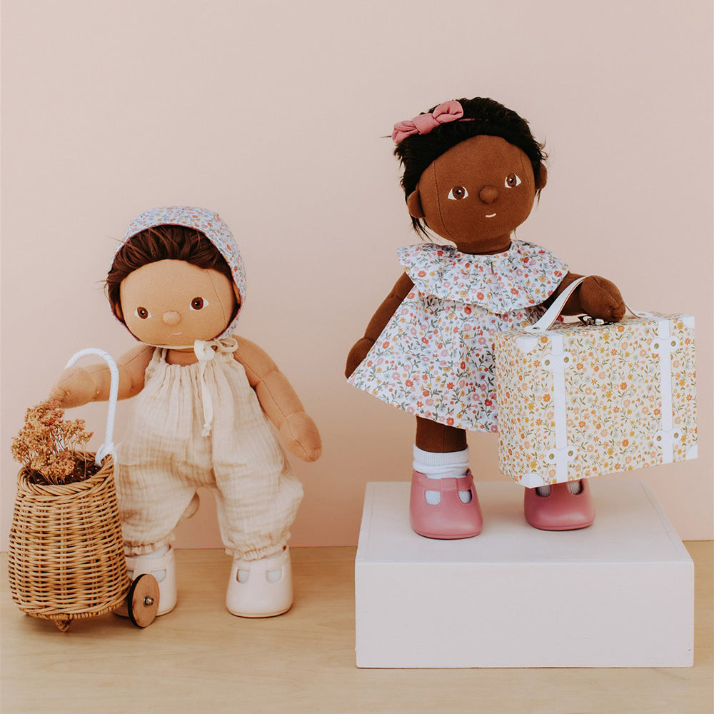 Olli Ella Dinkum Doll Travel Togs – Blush