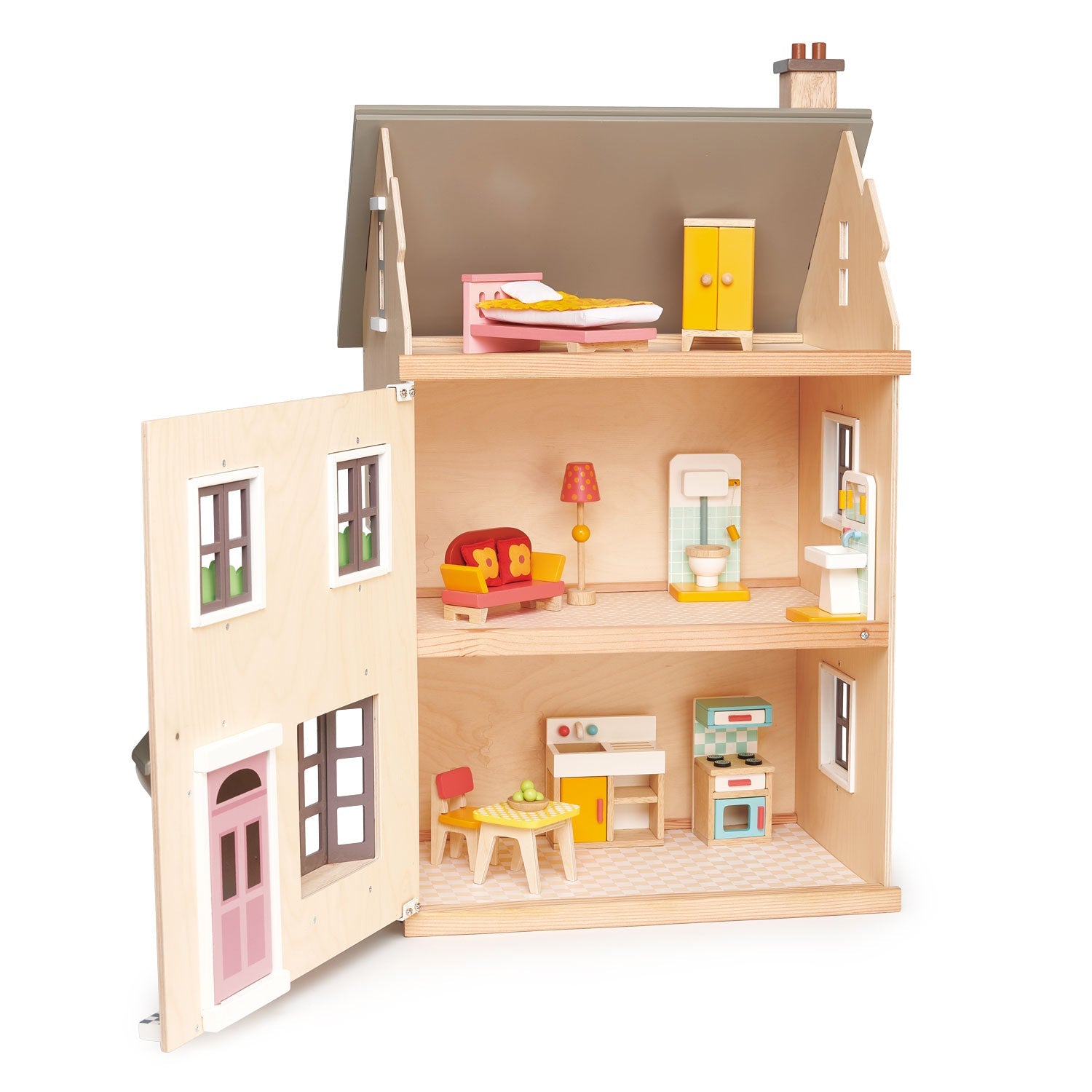 Tender Leaf Foxtail Villa Dollhouse (includes furniture)