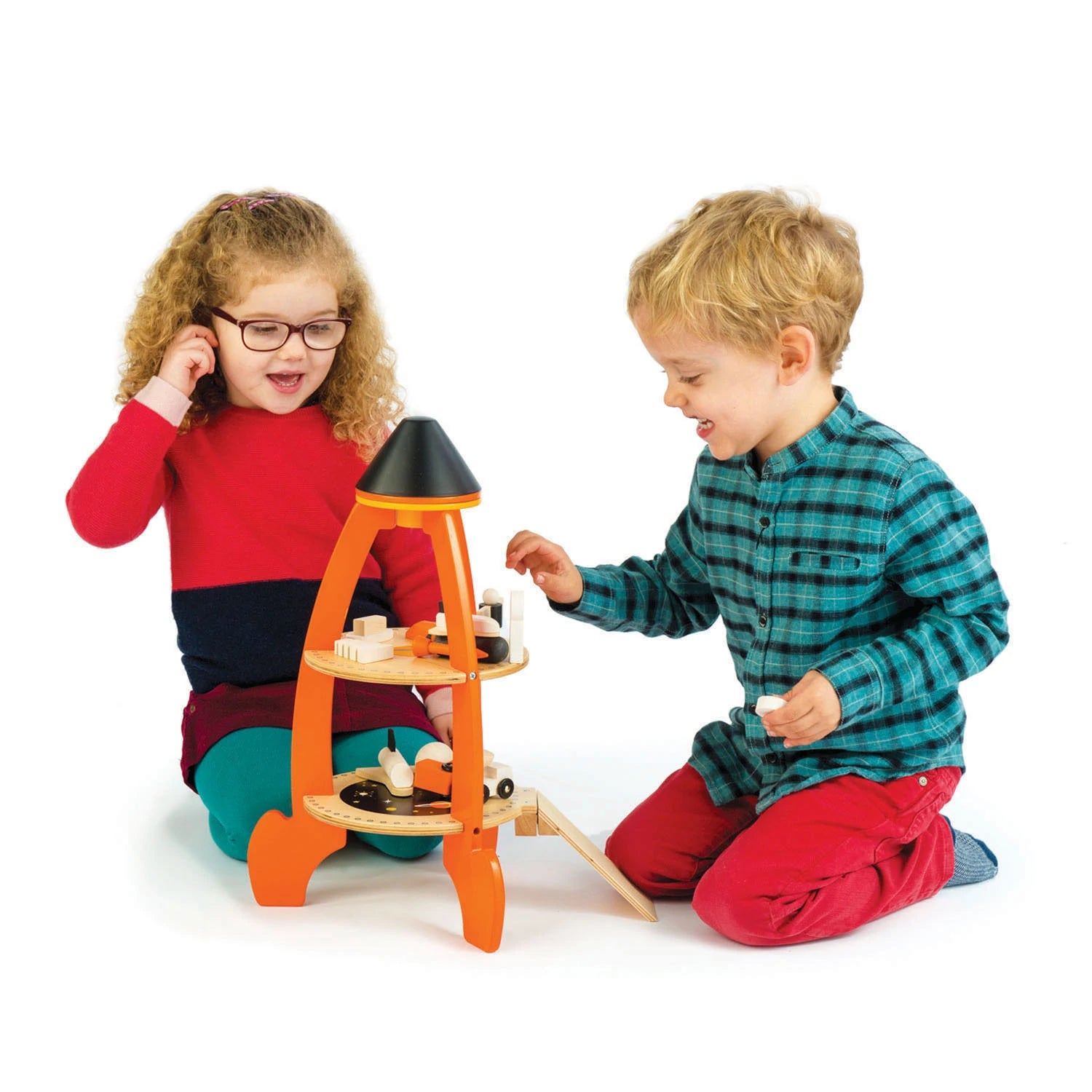 Tender Leaf Cosmic Rocket Playset