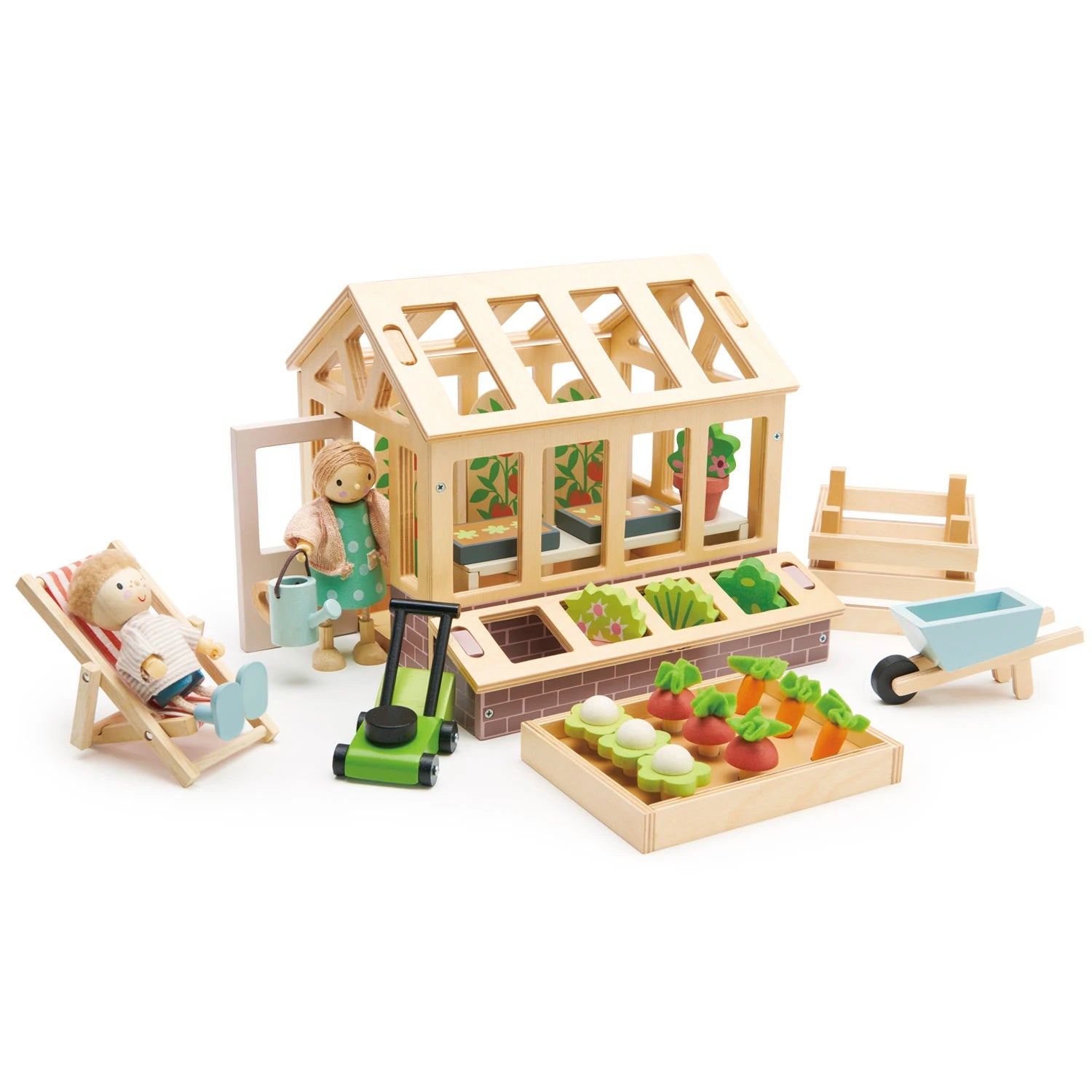 Tender Leaf Greenhouse & Garden Playset