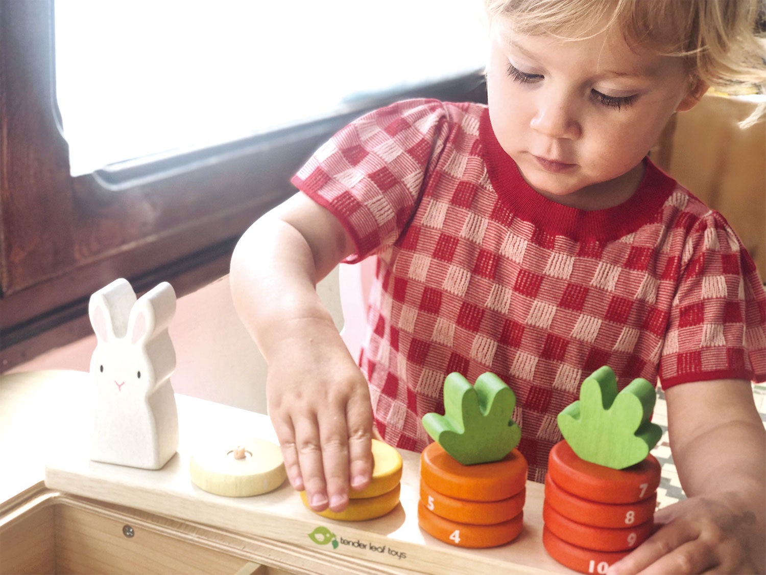 Tender Leaf Counting Carrots