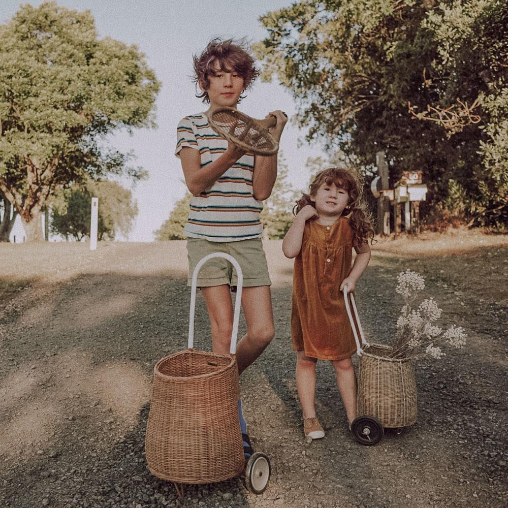 Olli Ella Rattan Medium Luggy – Natural