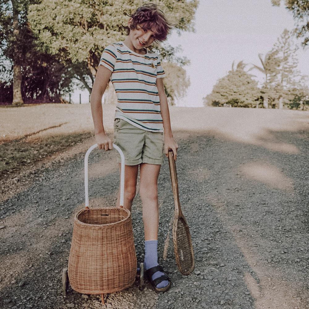 Olli Ella Rattan Medium Luggy – Natural