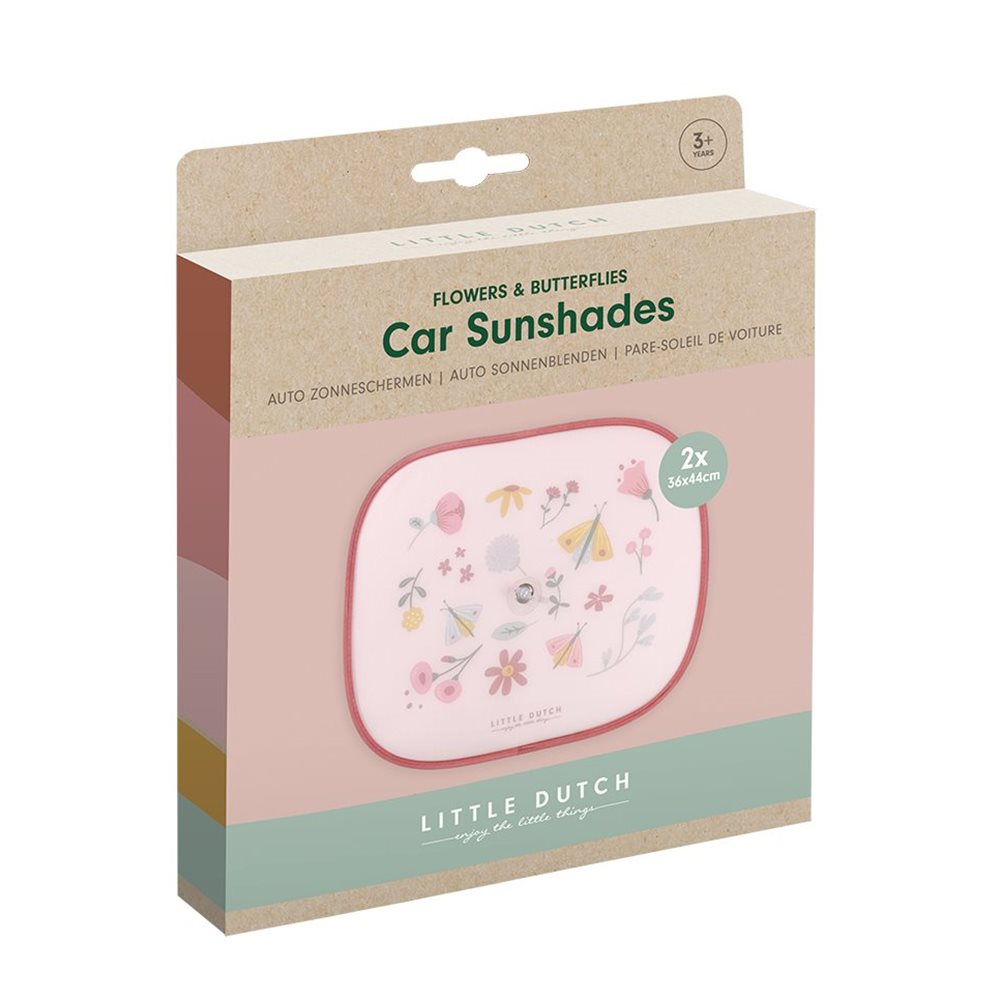 Little Dutch Car Sunshades – Flowers & Butterflies