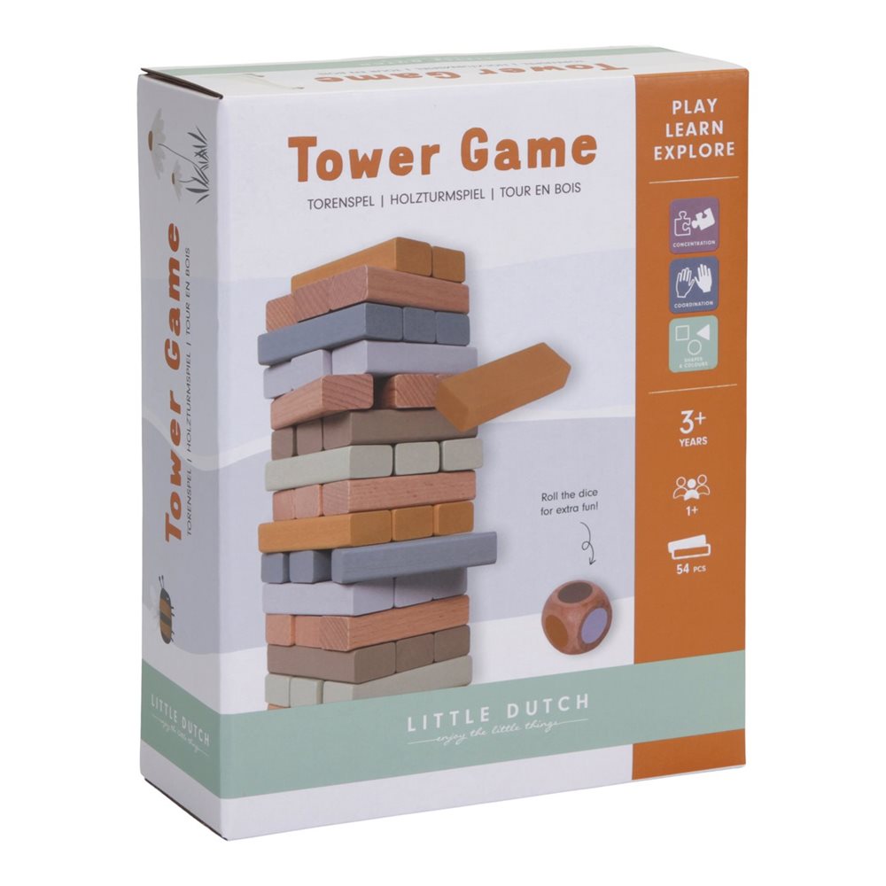 Little Dutch Wooden Tower Game