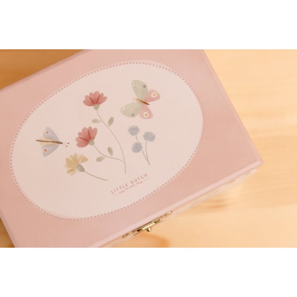 Little Dutch Musical Jewellery Box – Flowers & Butterflies