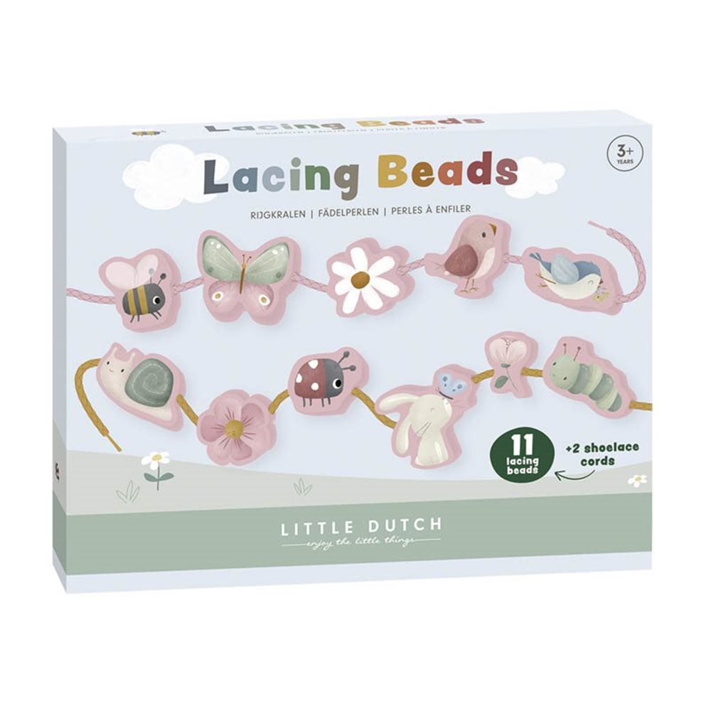 Little Dutch Lacing Beads – Flowers & Butterflies