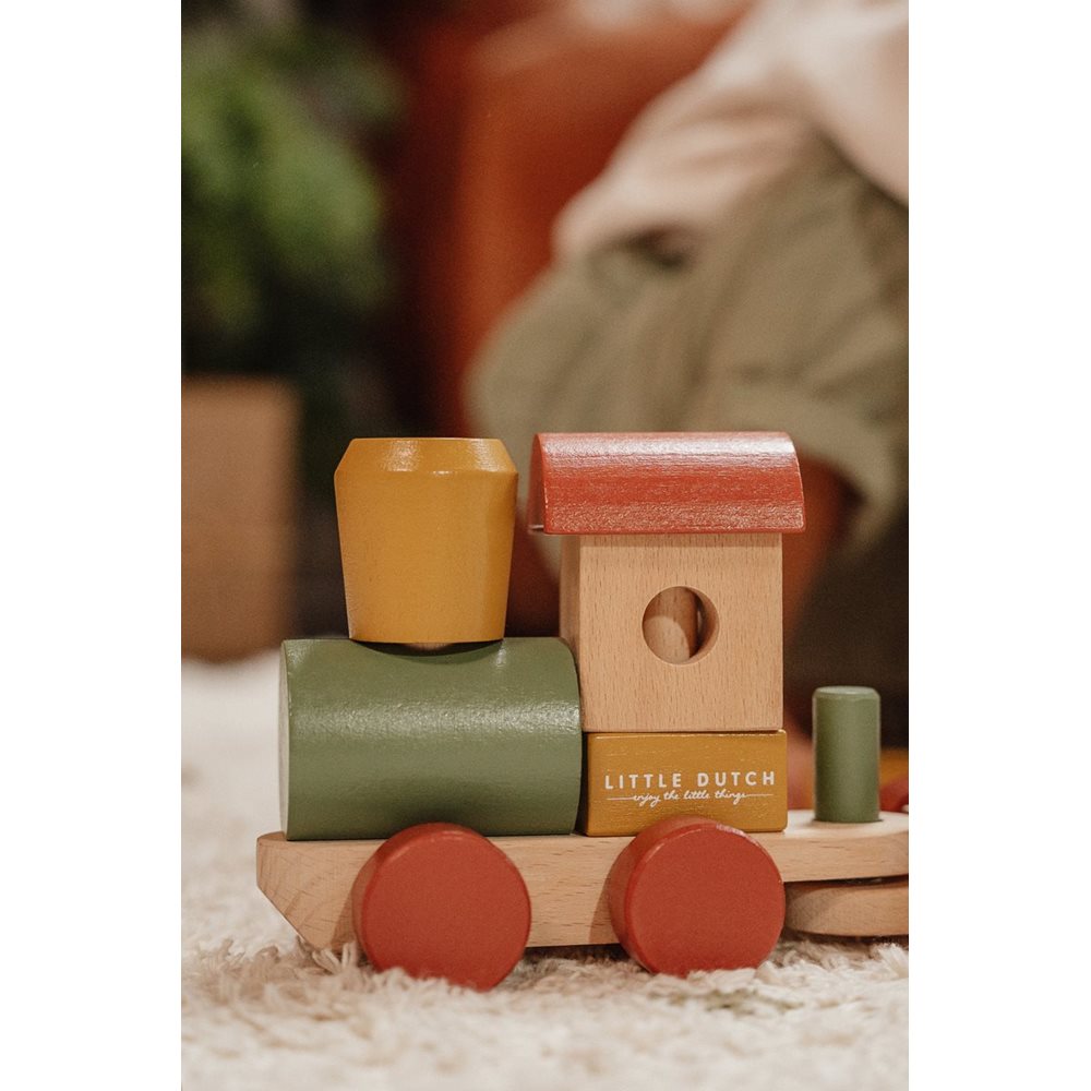 Little Dutch Christmas Stacking Train