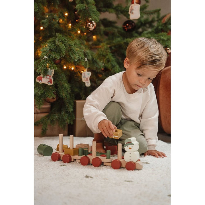Little Dutch Christmas Stacking Train