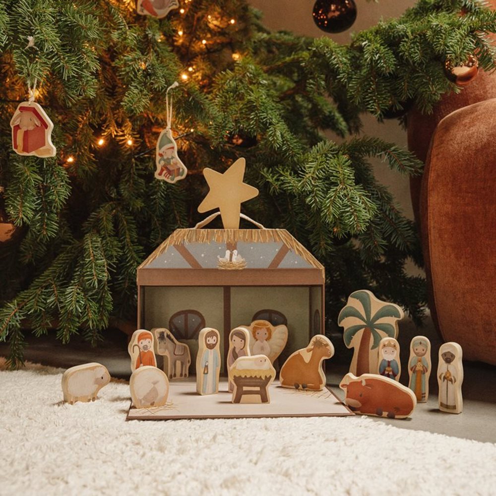 Little Dutch Nativity Scene Play Box