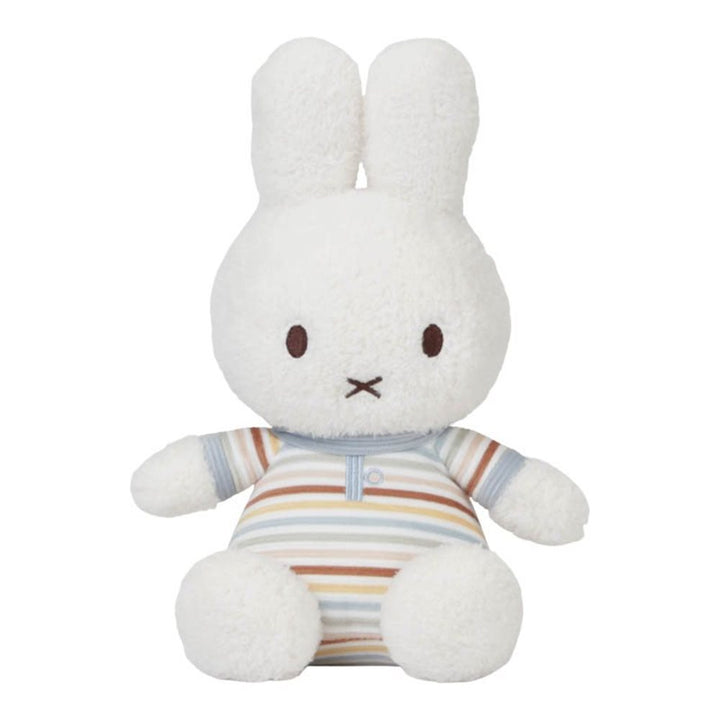 Little Dutch x Miffy Cuddly Soft Toy – Vintage Sunny Stripes (35 cm)