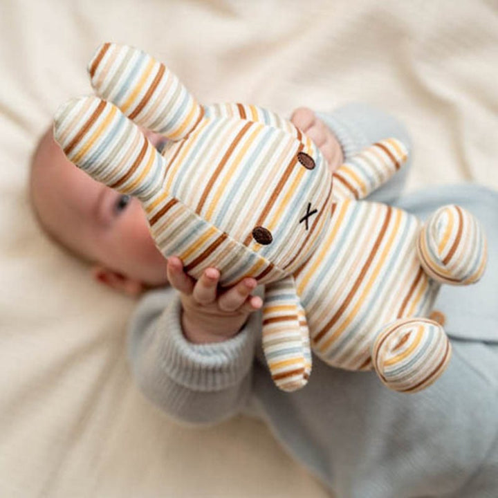 Little Dutch x Miffy Cuddly Soft Toy – Vintage Sunny Stripes All-over
