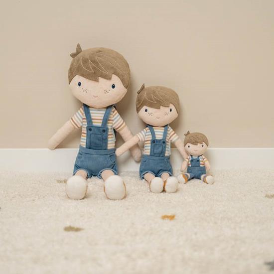 Little Dutch Cuddle Doll Jim – Vintage Sunny Stripes