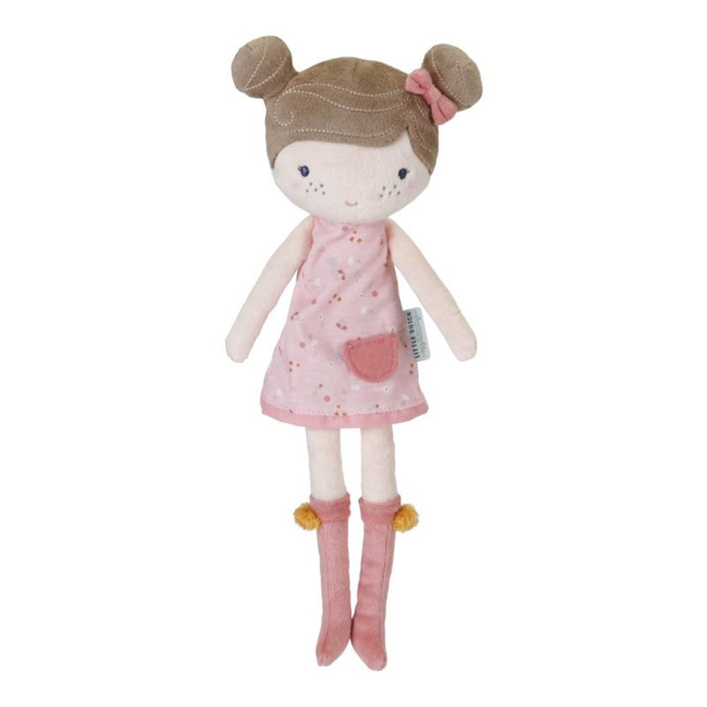 Little Dutch Cuddle Doll Rosa – Little Pink Flowers (Large)