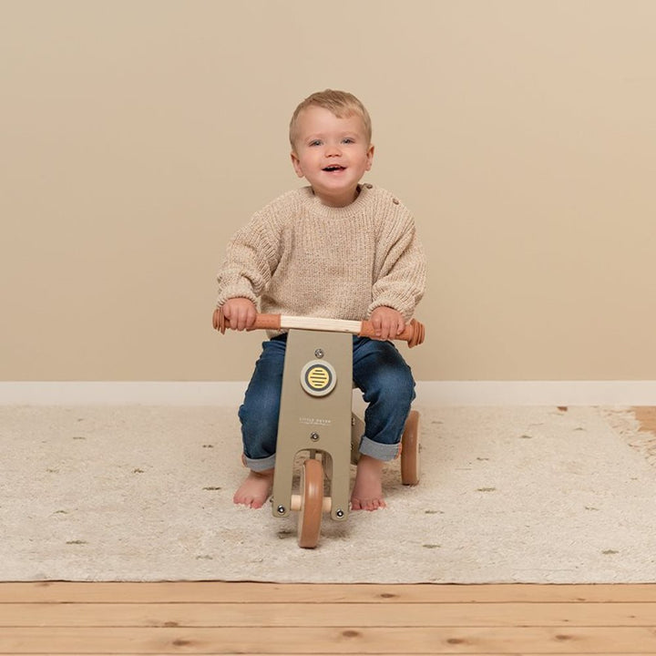 Little Dutch Wooden Tricycle – Olive