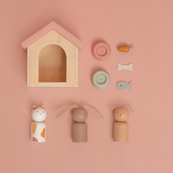 Little Dutch Dollhouse Expansion Playset – Pet