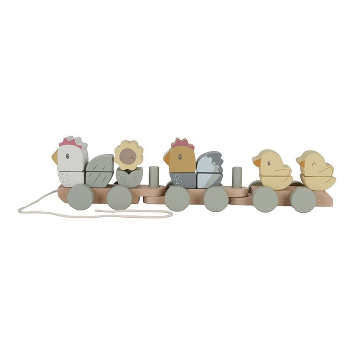 Little Dutch Stacking Train Chicken – Little Farm