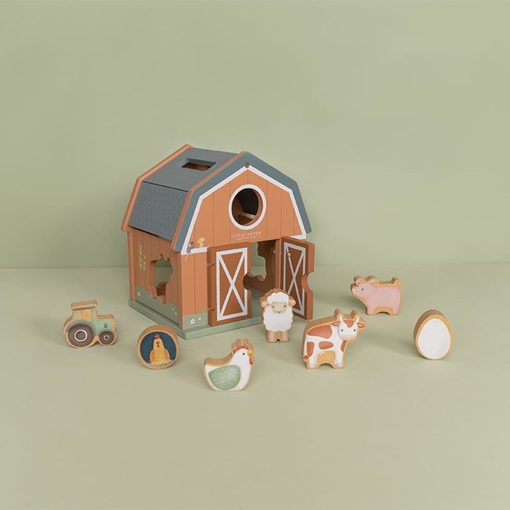 Little Dutch Shape Sorter – Little Farm
