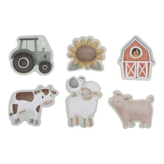 Little Dutch 6-in-1 Progressive Puzzle – Little Farm