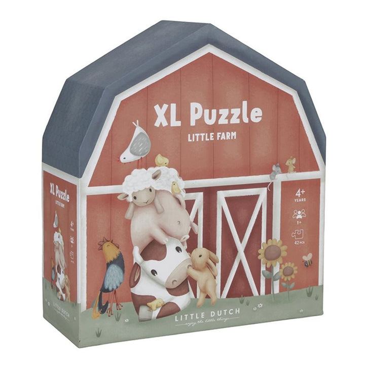 Little Dutch Large Floor Puzzle – Little Farm (42 Piece)