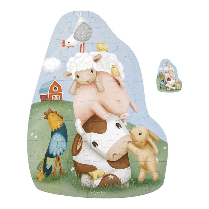 Little Dutch Large Floor Puzzle – Little Farm (42 Piece)
