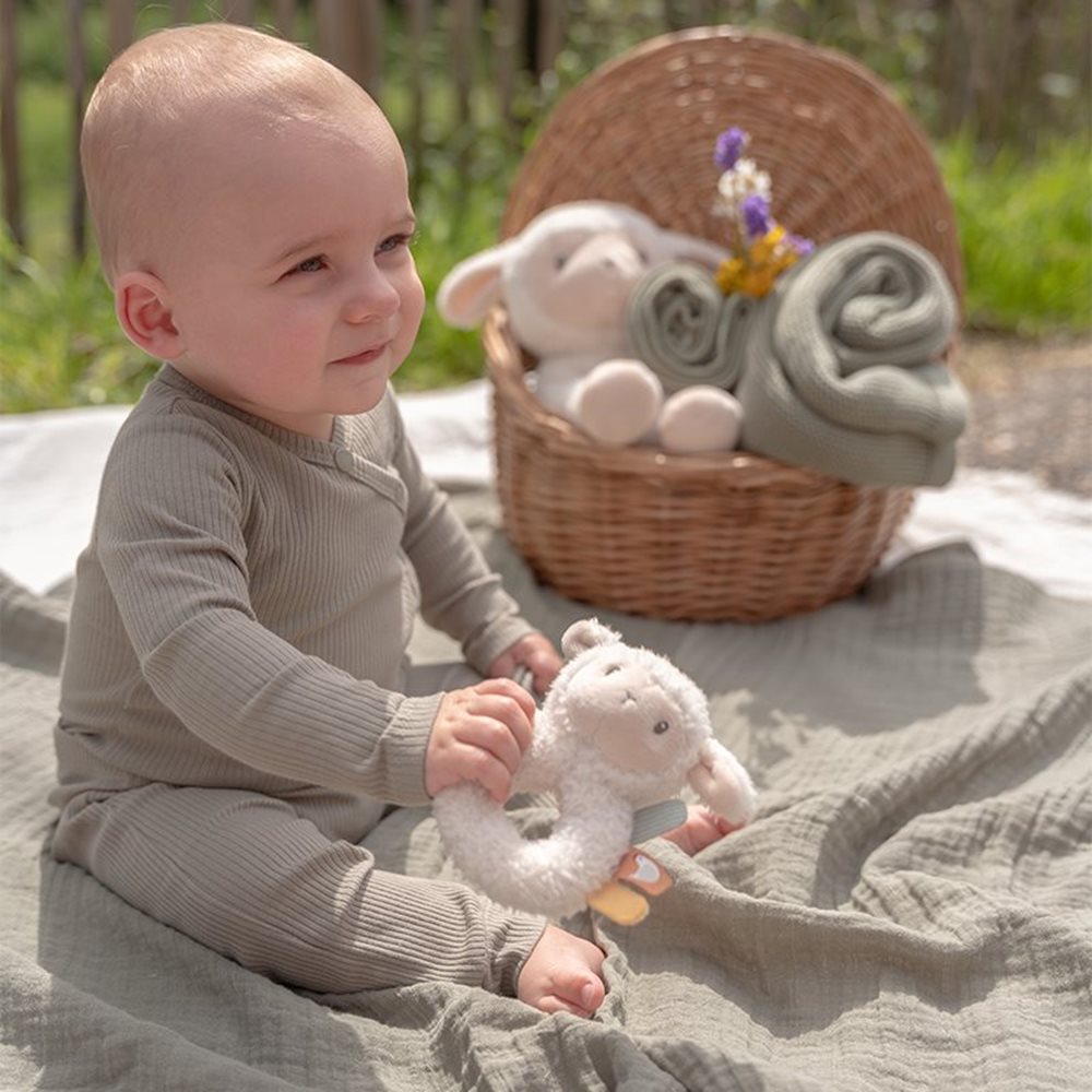 Little Dutch Soft Ring Rattle Sheep – Little Farm