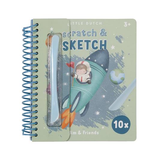 Little Dutch Scratch & Sketch Book β Jim & Friends | Make Believe Co.