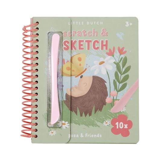 Little Dutch Scratch & Sketch Book β Rosa & Friends | Make Believe Co.