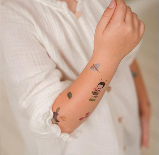 Little Dutch Temporary Tattoos – Rosa &amp; Friends