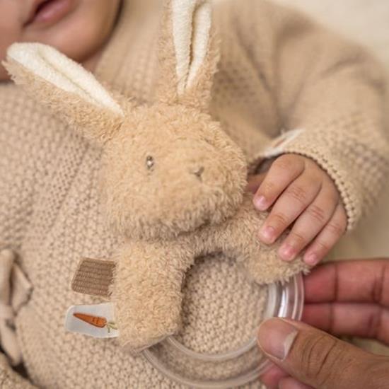 Little Dutch Baby Bunny Ring Rattle