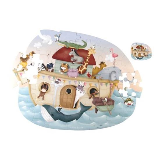 Little Dutch Large Floor Puzzle – Noah’s Ark (44 Piece)