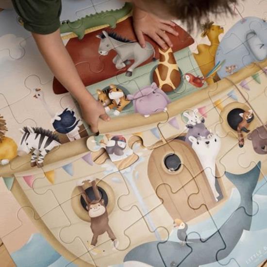 Little Dutch Large Floor Puzzle – Noah’s Ark (44 Piece)