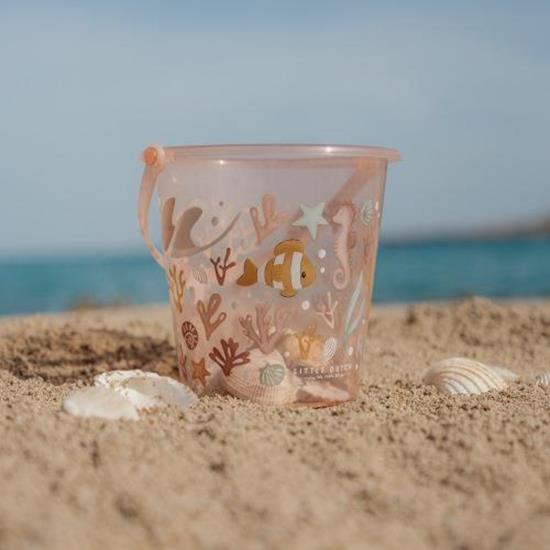 Little Dutch Shell Bucket – Ocean Dreams Pink