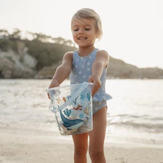 Little Dutch Shell Bucket – Ocean Dreams Blue