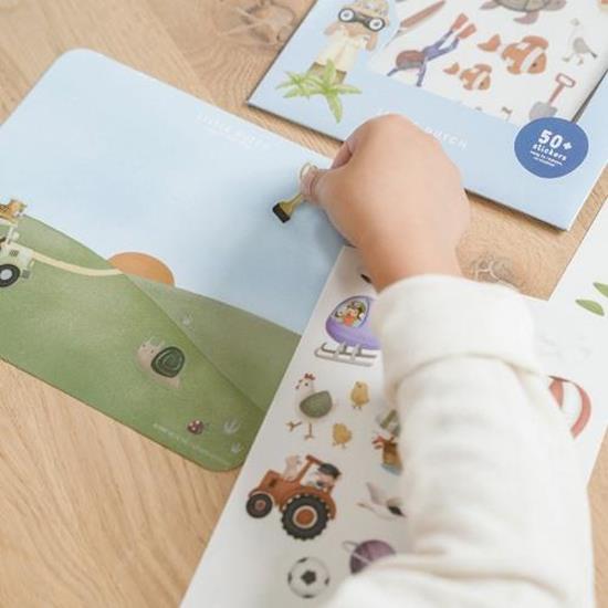 Little Dutch Reusable Stickers – Jim &amp; Friends