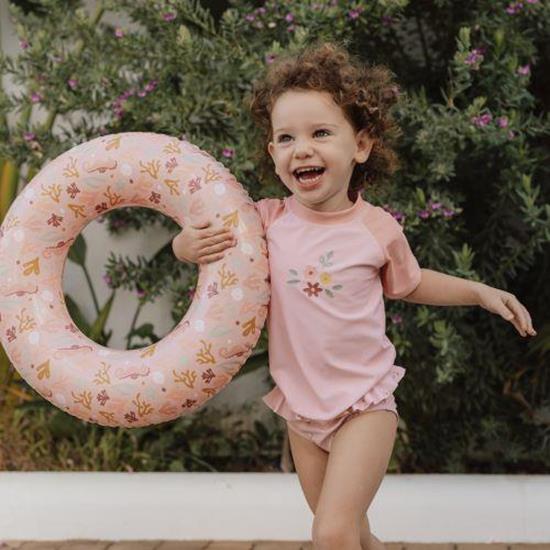 Little Dutch Inflatable Swim Ring – Ocean Dreams Pink