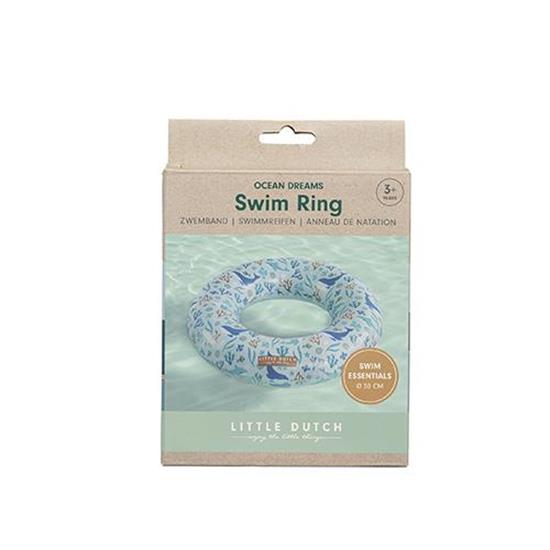 Little Dutch Inflatable Swim Ring – Ocean Dreams Blue