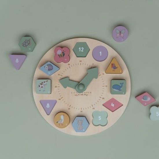 Little Dutch Puzzle Clock – Little Farm