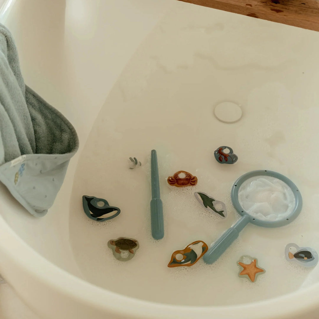 Little Dutch Bath Fishing Game – Blue