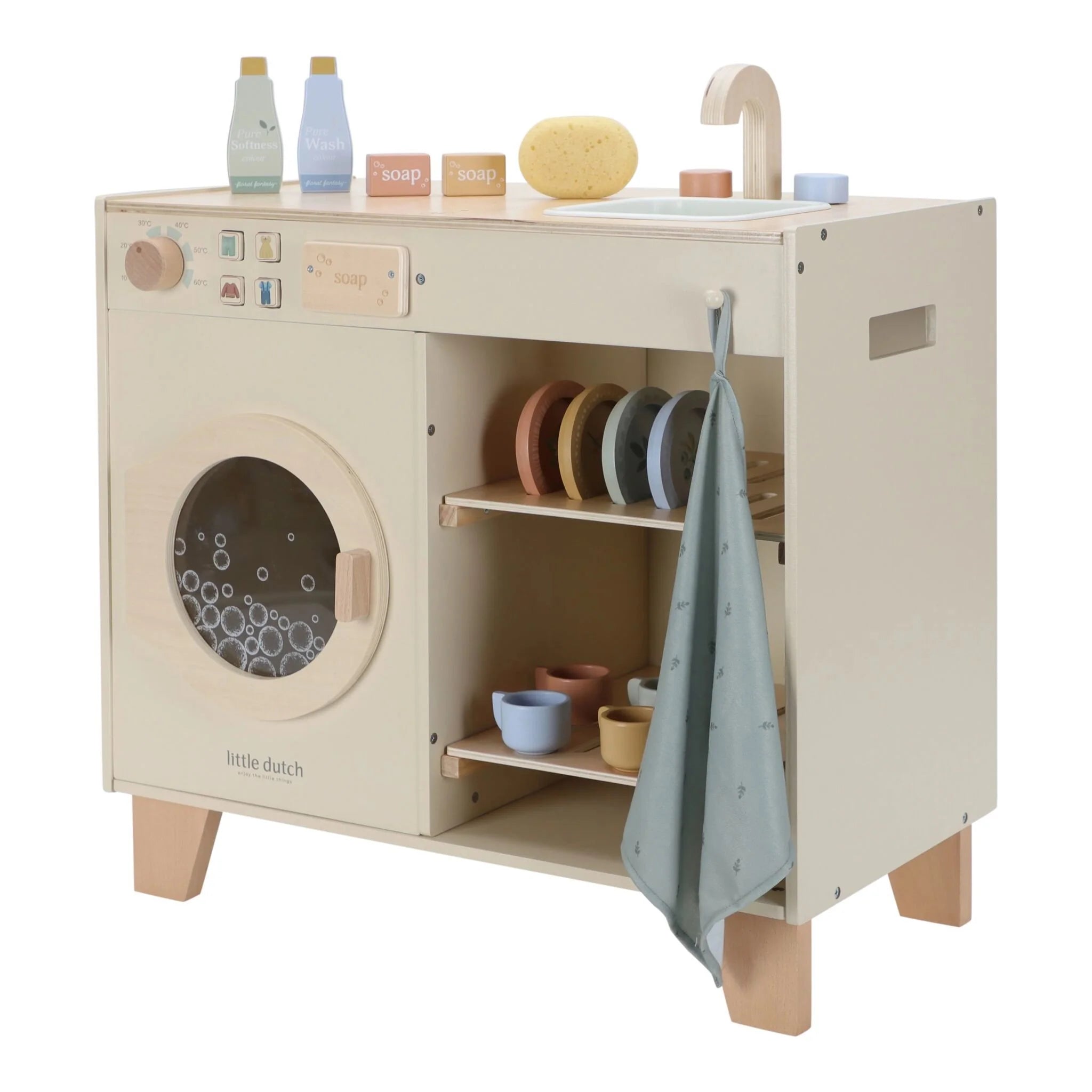 Little Dutch Wooden Housekeeping Station (Limited Edition)
