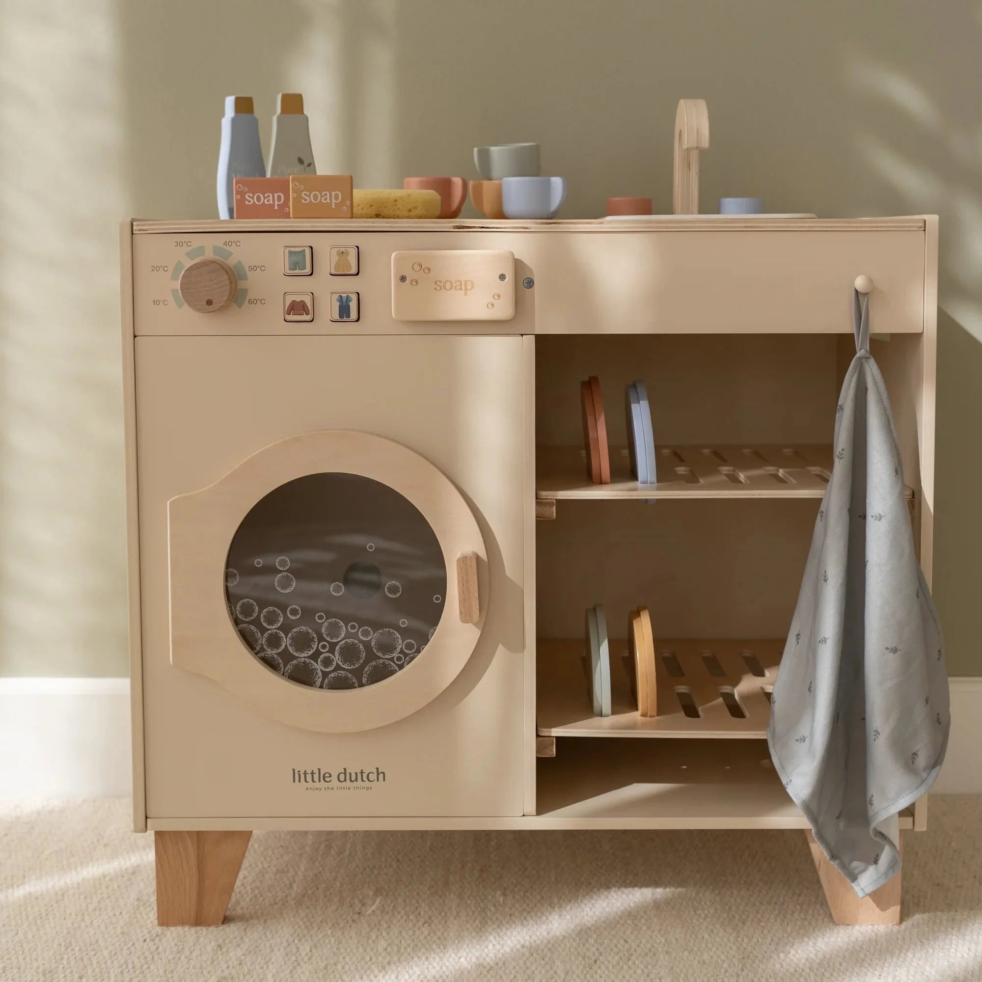 Little Dutch Wooden Housekeeping Station (Limited Edition)