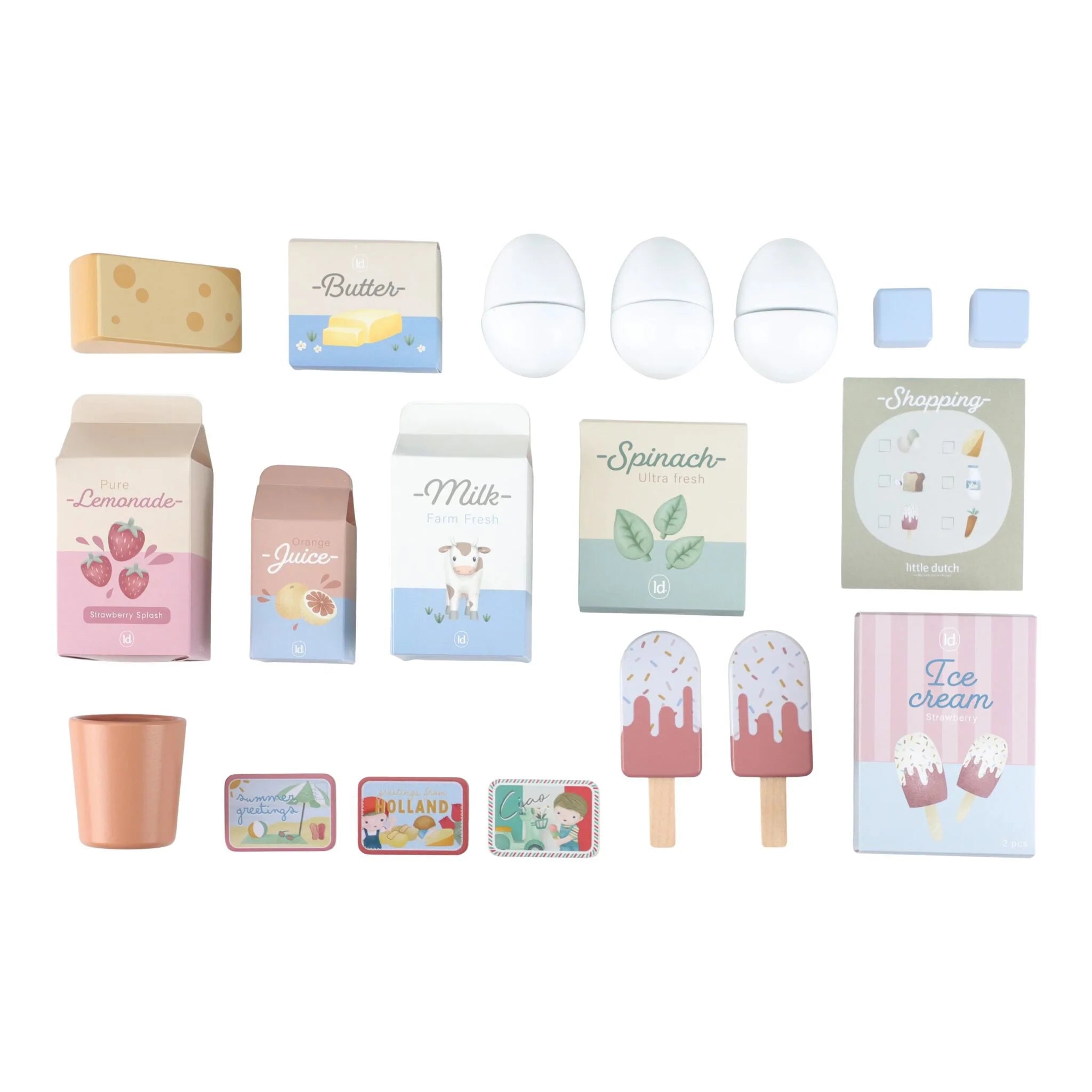 Little Dutch Wooden Refrigerator (Limited Edition)
