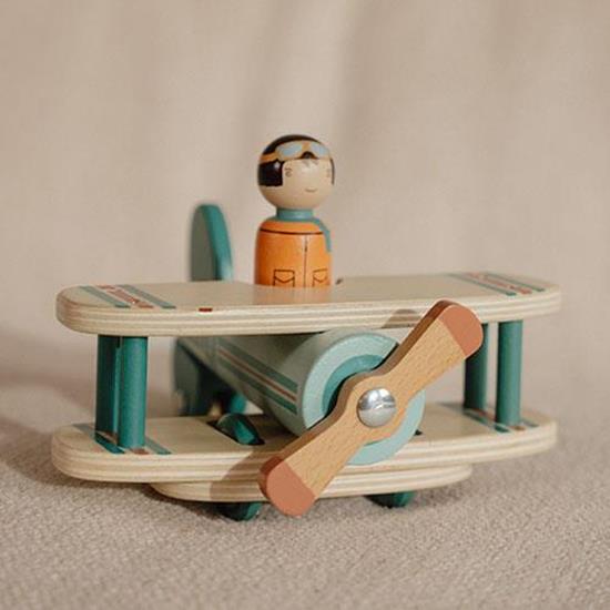 Little Dutch Wooden Airplane